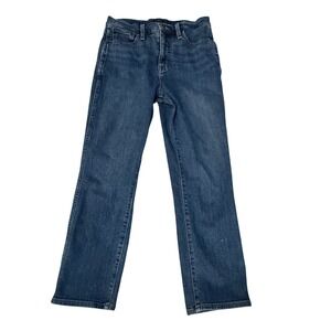 J.Crew High-Rise Classic Vintage Straight Leg Jeans Blue 27P Medium Wash